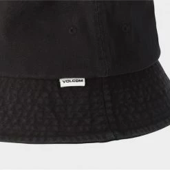 Volcom 2022 SS Unisex Bucket Hats Wide-brimmed Hats For Men Black X S -Volcom Sales Shop org 4117