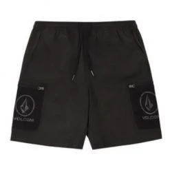 Volcom 2022 SS Unisex Street Style Cotton Logo Shorts For Men Khaki X L -Volcom Sales Shop org 4141