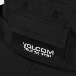 Volcom Unisex Street Style Bucket Hats Wide-brimmed Hats For Men Khaki X S -Volcom Sales Shop org 4157