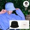 Volcom Unisex Street Style Bucket Hats Wide-brimmed Hats For Men Purple X S -Volcom Sales Shop org 4174