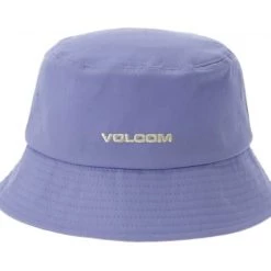 Volcom Unisex Street Style Bucket Hats Wide-brimmed Hats For Men Purple X S -Volcom Sales Shop org 4184