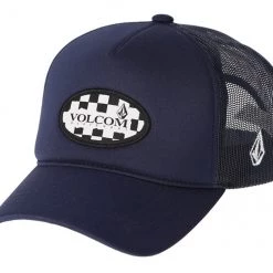 Volcom Unisex Street Style Caps For Men Navy X One Size -Volcom Sales Shop org 4217