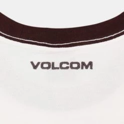 Volcom Unisex U-Neck Cotton Short Sleeves Logo T-Shirts For Men White X S -Volcom Sales Shop org 4272