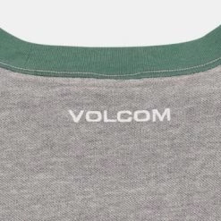 Volcom Unisex U-Neck Cotton Short Sleeves Logo T-Shirts For Men White X S -Volcom Sales Shop org 4278