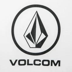Volcom Unisex U-Neck Long Sleeves Cotton Logo Sweatshirts For Men Black X M -Volcom Sales Shop org 4316