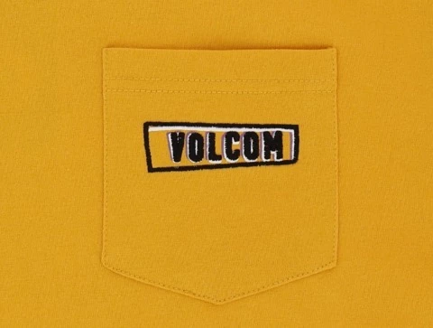 Volcom Unisex U-Neck Long Sleeves Cotton Long Sleeve T-shirt Logo For Men Black X Xl 7 Volcom Unisex U-Neck Long Sleeves Cotton Long Sleeve T-shirt Logo For Men Black X Xl - Image 5
