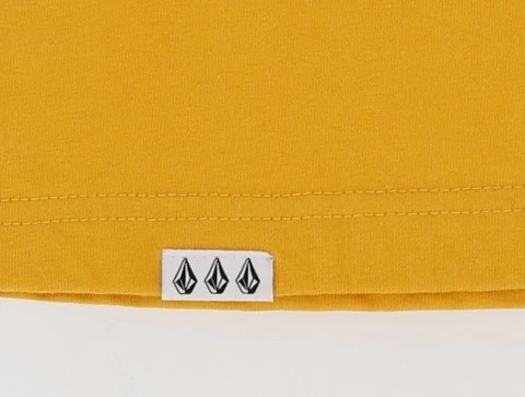 Volcom Unisex U-Neck Long Sleeves Cotton Long Sleeve T-shirt Logo For Men Black X Xl 9 Volcom Unisex U-Neck Long Sleeves Cotton Long Sleeve T-shirt Logo For Men Black X Xl - Image 7