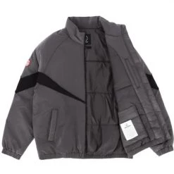 Volcom 2021-22FW Short Unisex Street Style Logo Jackets For Men Gray X L -Volcom Sales Shop org 4362