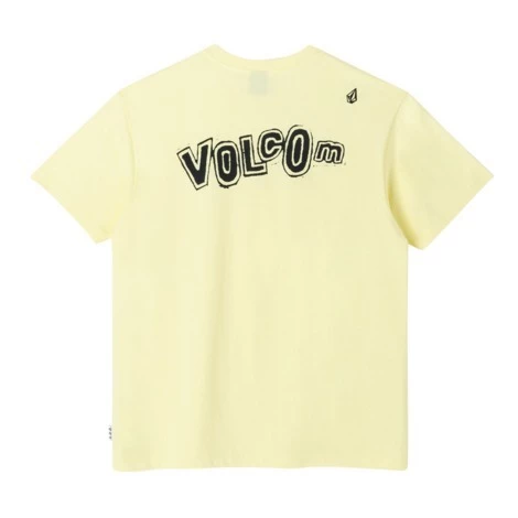 Volcom Unisex U-Neck Cotton Short Sleeves Logo T-Shirts For Men White X L 5 Volcom Unisex U-Neck Cotton Short Sleeves Logo T-Shirts For Men White X L - Image 3