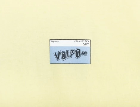 Volcom Unisex U-Neck Cotton Short Sleeves Logo T-Shirts For Men White X L 7 Volcom Unisex U-Neck Cotton Short Sleeves Logo T-Shirts For Men White X L - Image 5