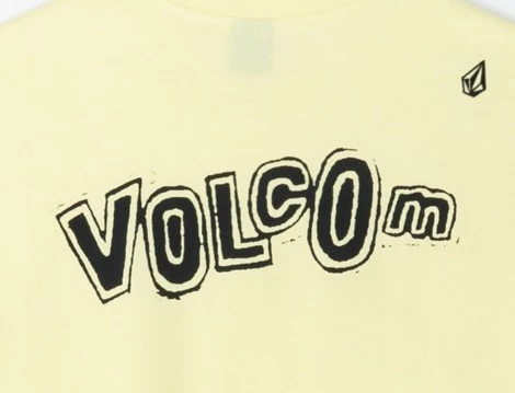 Volcom Unisex U-Neck Cotton Short Sleeves Logo T-Shirts For Men White X L 8 Volcom Unisex U-Neck Cotton Short Sleeves Logo T-Shirts For Men White X L - Image 6