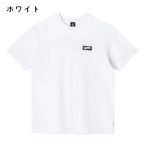 Volcom Unisex U-Neck Cotton Short Sleeves Logo T-Shirts For Men White X L 10 Volcom Unisex U-Neck Cotton Short Sleeves Logo T-Shirts For Men White X L - Image 8