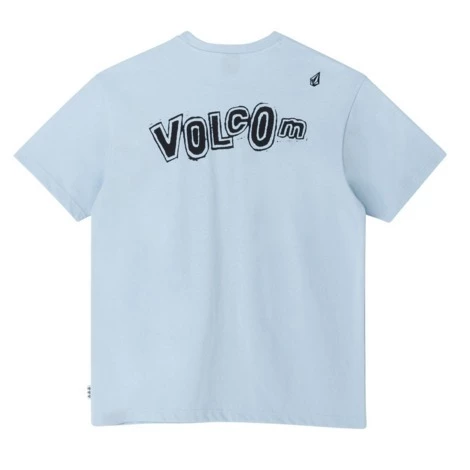 Volcom Unisex U-Neck Cotton Short Sleeves Logo T-Shirts For Men White X L 13 Volcom Unisex U-Neck Cotton Short Sleeves Logo T-Shirts For Men White X L - Image 11