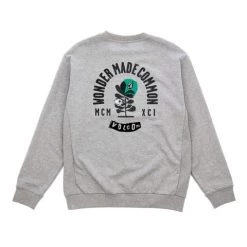 Volcom Unisex Street Style U-Neck Long Sleeves Cotton Logo For Men Green X S -Volcom Sales Shop org 4438