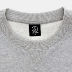 Volcom Unisex Street Style U-Neck Long Sleeves Cotton Logo For Men Green X S -Volcom Sales Shop org 4439
