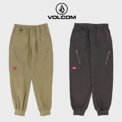 Volcom 2022 SS Street Style Cotton Logo Bottoms For Men Beige X S
