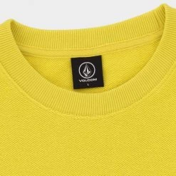 Volcom 2022 SS Crew Neck Unisex Street Style Long Sleeves Cotton Logo For Men Gray X Xl -Volcom Sales Shop org 4474