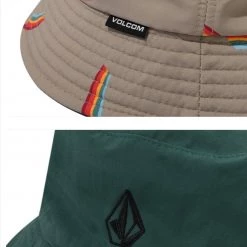 Volcom 2022 SS Unisex Bucket Hats Wide-brimmed Hats For Men Black X S -Volcom Sales Shop org 45