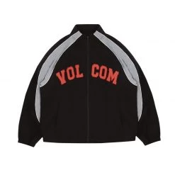 Volcom 2022 SS Unisex Logo Jackets For Men Green X S -Volcom Sales Shop org 4539