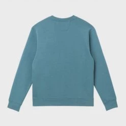 Volcom Unisex U-Neck Long Sleeves Plain Cotton Logos On The Sleeves For Men Navy X M -Volcom Sales Shop org 4543