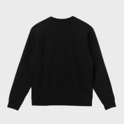 Volcom Unisex U-Neck Long Sleeves Plain Cotton Logos On The Sleeves For Men Navy X M -Volcom Sales Shop org 4560