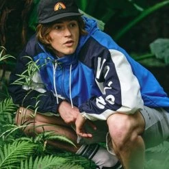 Volcom Unisex Logo Anorak Jackets Jackets For Men Black X S -Volcom Sales Shop org 4563