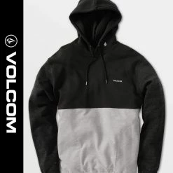 Volcom 2021-22FW Sweat Street Style Logo Hoodies For Men Black X L