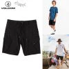 Volcom 2022 SS Plain Logo Shorts For Men Black X 28 -Volcom Sales Shop org 4580