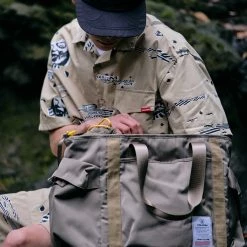 Volcom 2022 SS Unisex Plain Logo Bags For Men Black X One Size -Volcom Sales Shop org 4621