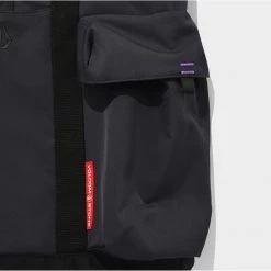 Volcom 2022 SS Unisex Plain Logo Bags For Men Black X One Size -Volcom Sales Shop org 4626