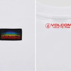 Volcom 2022 SS Unisex Logo T-Shirts For Men Black X M -Volcom Sales Shop org 4640
