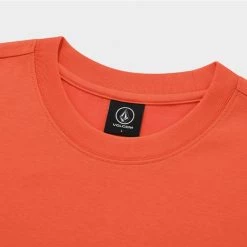 Volcom 2022 SS Unisex Logo T-Shirts For Men Black X M -Volcom Sales Shop org 4643