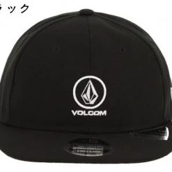 Volcom Unisex Street Style Collaboration Caps For Men Black X One Size -Volcom Sales Shop org 466