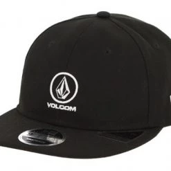 Volcom Unisex Street Style Collaboration Caps For Men Black X One Size -Volcom Sales Shop org 467