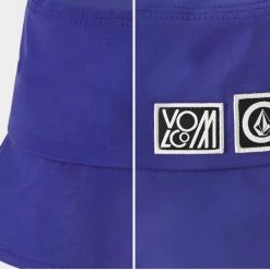 Volcom 2022 SS Unisex Bucket Hats Wide-brimmed Hats For Men Blue X M -Volcom Sales Shop org 4693