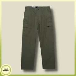 Volcom 2022 SS Cargo Pants For Men Green (green) System X 31(31inch)