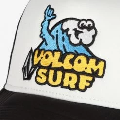 Volcom Unisex Street Style Collaboration Caps For Men Black X One Size -Volcom Sales Shop org 4757