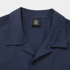 Volcom Unisex Street Style Long Sleeves Short Sleeves For Men Navy X L -Volcom Sales Shop org 4776