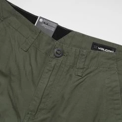 Volcom 2022 SS Cargo Pants For Men Green (green) System X 31(31inch) -Volcom Sales Shop org 478