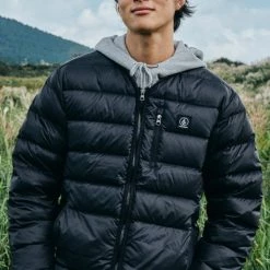 Volcom 2021-22FW Unisex Down Jackets For Men Black X M -Volcom Sales Shop org 4786