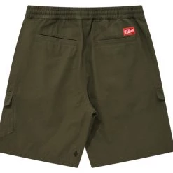 Volcom 2022 SS Unisex Street Style Cotton Logo Shorts For Men Khaki X L -Volcom Sales Shop org 4809
