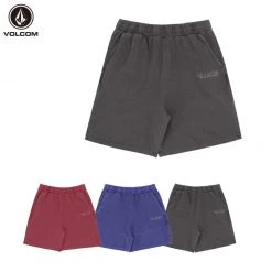 Volcom 2022 SS Unisex Street Style Cotton Logo Bottoms For Men Red X L