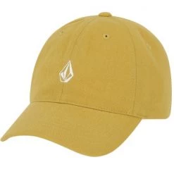 Volcom Unisex Street Style Caps For Men Yellow X One Size -Volcom Sales Shop org 5003