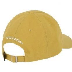Volcom Unisex Street Style Caps For Men Yellow X One Size -Volcom Sales Shop org 5004