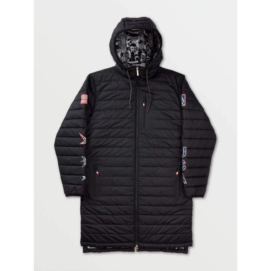 Volcom 2022-23FW Long Logo Down Jackets For Men Black X Xl (*stock Check Required) 5 Volcom 2022-23FW Long Logo Down Jackets For Men Black X Xl (*stock Check Required) - Image 3