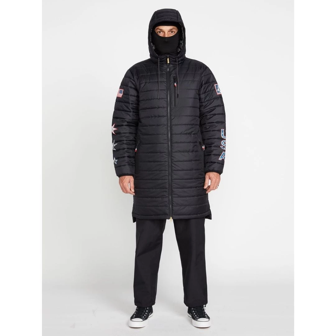 Volcom 2022-23FW Long Logo Down Jackets For Men Black X Xl (*stock Check Required) 8 Volcom 2022-23FW Long Logo Down Jackets For Men Black X Xl (*stock Check Required) - Image 6