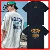 Volcom Unisex Street Style Short Sleeves Logo T-Shirts For Women Navy X S -Volcom Sales Shop org 5107