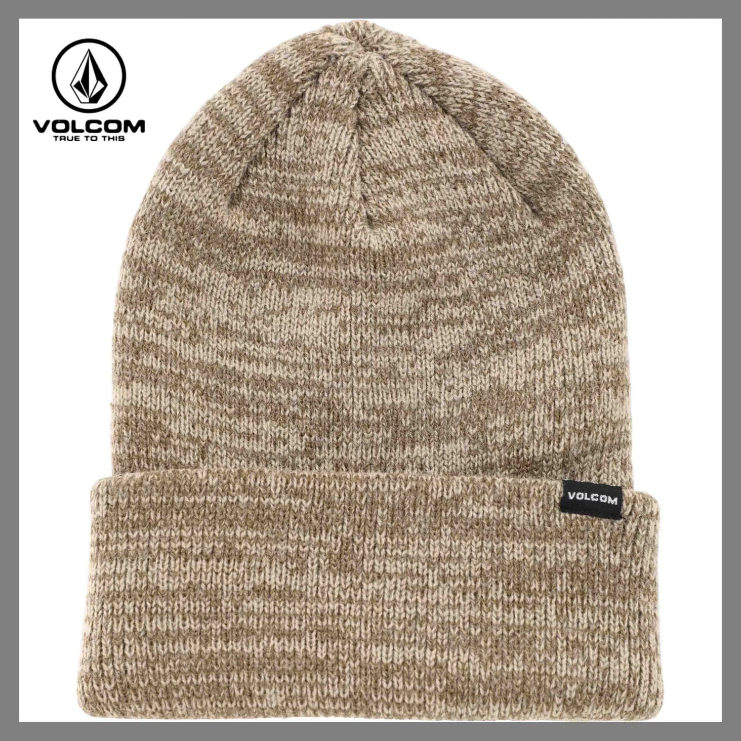 Volcom Knit Hats For Men Khaki X One Size 3 Volcom Knit Hats For Men Khaki X One Size