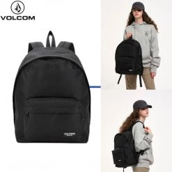 Volcom 2020 SS Unisex Plain Logo Backpacks For Men Black X One Size