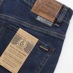 Volcom 2022 SS Jeans For Men Navy (navy Blue) X 34(34inch) -Volcom Sales Shop org 5194